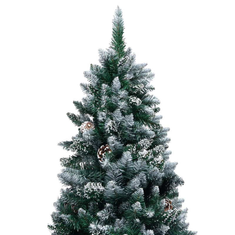 Artificial Christmas Tree with LEDs&Ball Set, 5.91ft H x 3.28ft W x 3.28ft D
