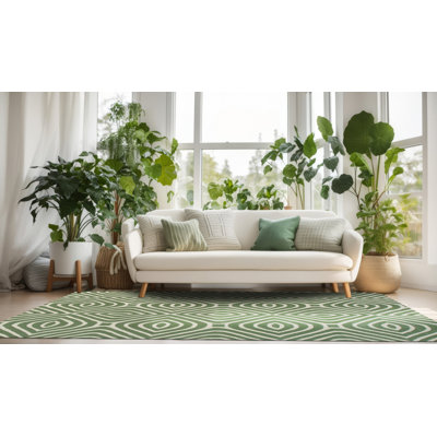 Radiant Amara Light Gray Hand Tufted Area Rug
