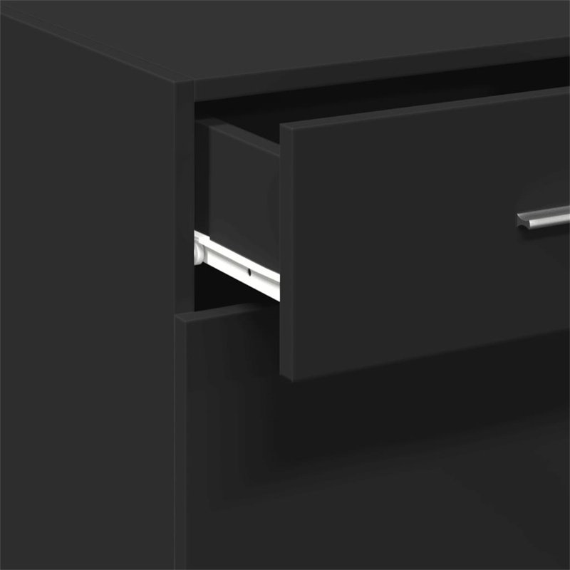 Neelum Sideboard, 93cm H x 45cm W x 41cm D, Concrete Grey