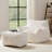 Bean Bag Chair with Ottoman , Comfy Memory Foam Large Lazy Sofa-1213811653