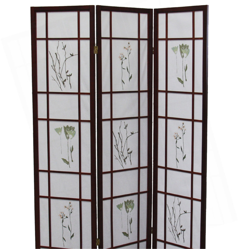 Cloison 70 "à 3 panneaux 70" Shoji, Brown