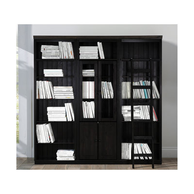 Dellene 223cm H x 222cm W Library Bookcase