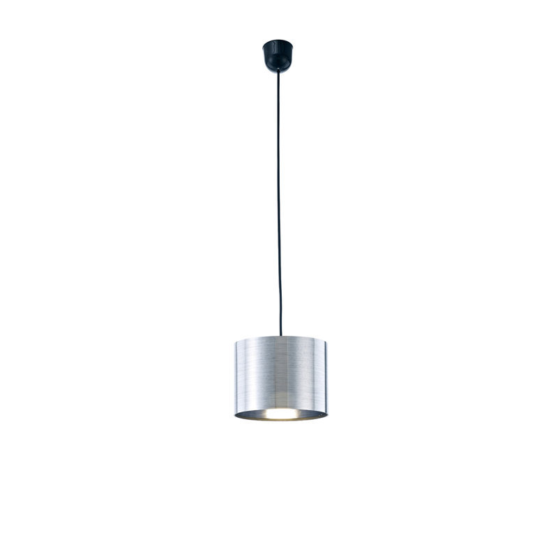 Iyanna 1 - Light Black Kitchen Island Pendant, Chrome, 112cm H x 30cm W x 30cm D