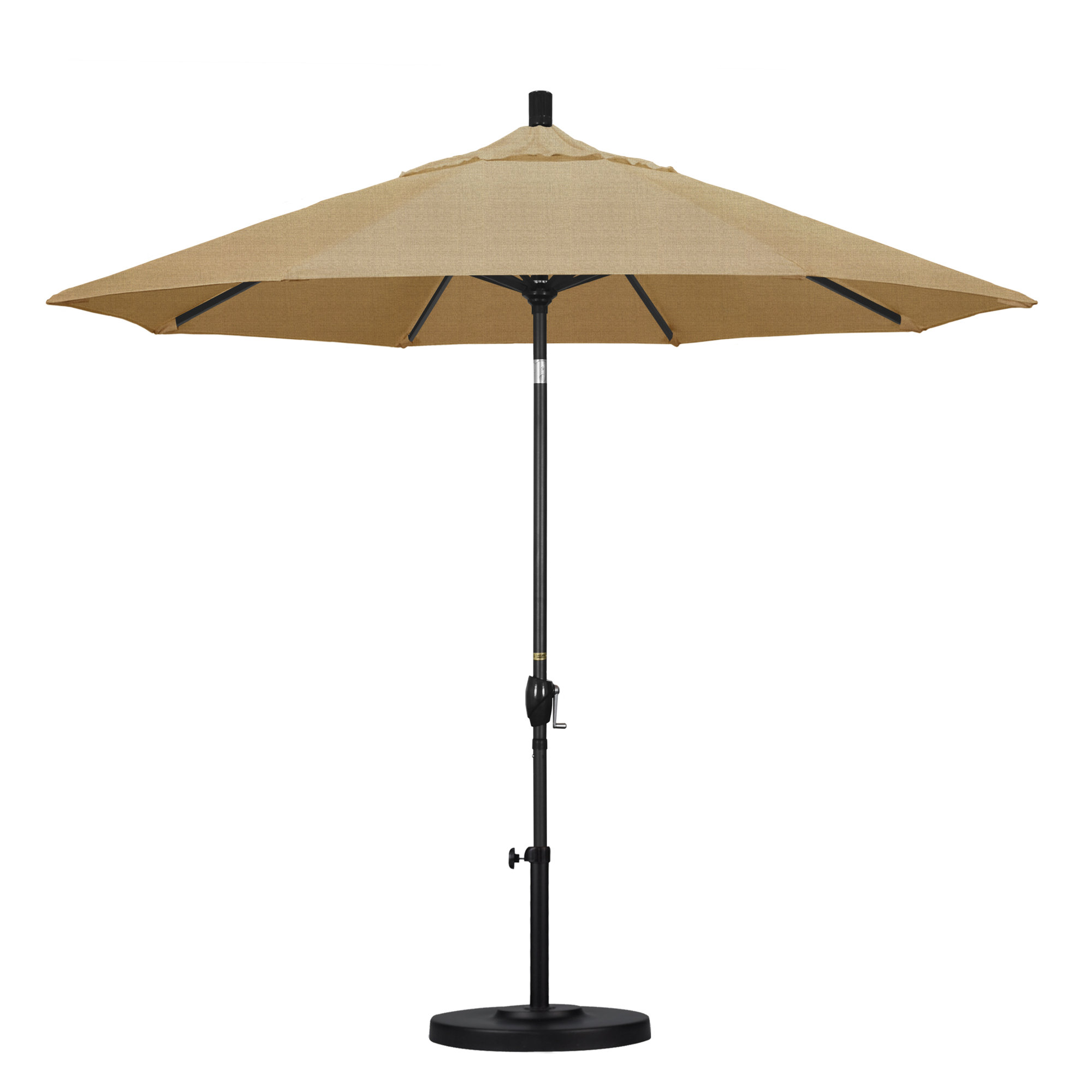 Iuka 108'' Outdoor Umbrella, Sesame Sunbrella® Linen, 225