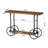 47" Console Table for Entryway with 2-Tier Open Storage Shelf