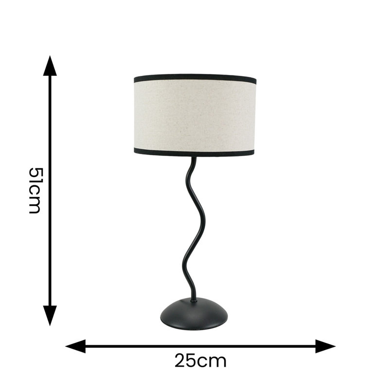 Cyerra Metal Table Lamp, Yes