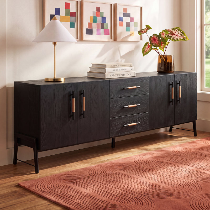 Karsten 94" Media Console, Black