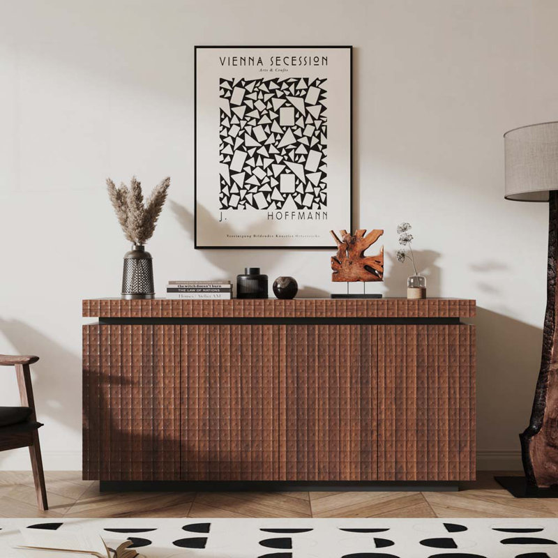 Armoire de rangement 4 portes