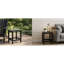 Table de bout extérieure Adirondack, table d'appoint de patio, tables de bout en PEHD pour pelouse de jardin-180824992