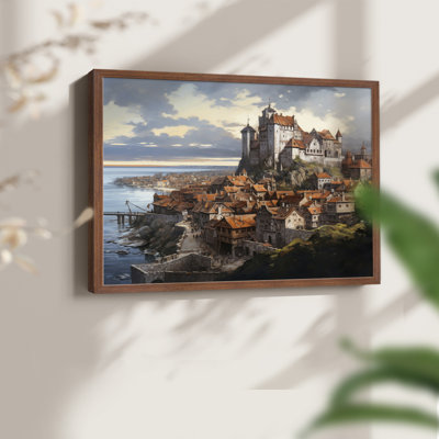 Paysage, série XCI, reproduction encadrée