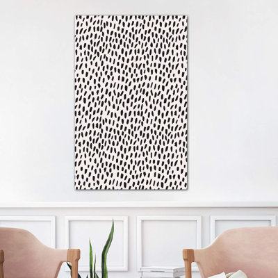 Salty Leopard - Wrapped Canvas Print