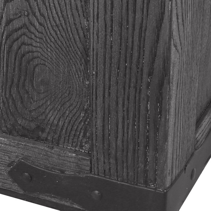 Foyer d'extérieur en béton léger 40 000 BTU Neosho, Gris bois