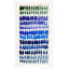 Swatch Blue Print by Susan Hable