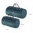 Christmas Tree Storage Bags- 2- For 7.5-16 Ft Artificial Trees-Premium Canvas-Protect Holiday Decorations, Inflatables by Tiny Tim Totes-854910980