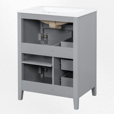 24" Single Bathroom Vanity Set