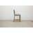 Santa Monica Upholstered Genuine Leather Counter Stool with Solid Wood Frame