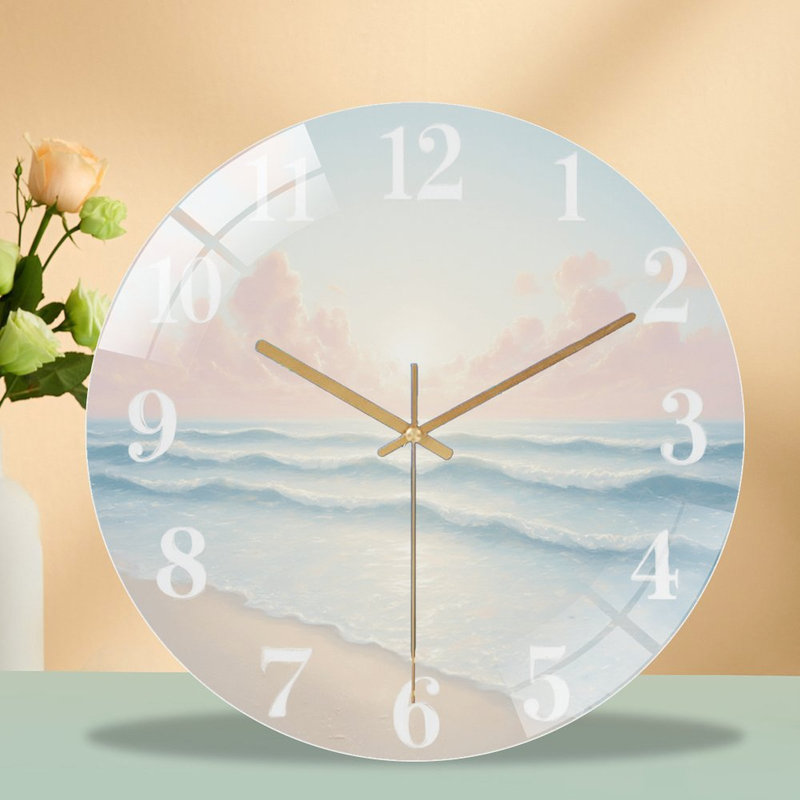 Horloge murale 12 po Ocean