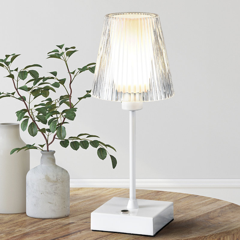Zuria Metal Desk Lamp, White