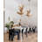 Banana Leaf 9-Light Chandelier - Gold/Dark Edging-49634721