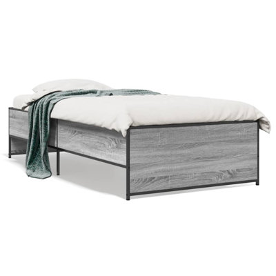 Vidaxl Bed Frame And Metal