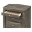 Commode pour femme 7 tiroirs Marilla G1505-LC, gris