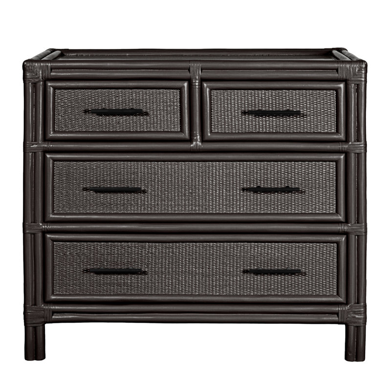 Aruba 4 - Drawer Nightstand, Black