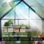 5.5 x 2ft Polycarbonate Greenhouse Swing Door Aluminium-122746329