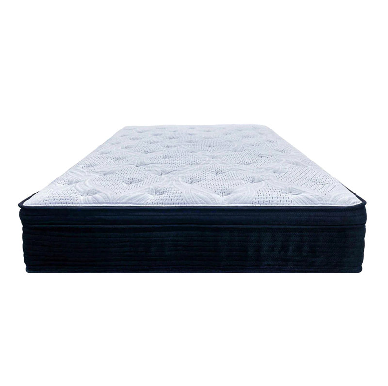 Matelas hybride moelleux de 13 pouces avec ressorts ensachés, Grand lit
