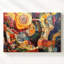 Toile, art mural, tapisserie abstraite-730186105