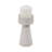 Modern Taper And Pillar Candle Holder For Home Decor - Decorative Floor Inspired Candle Stand For Tabletop And Living Room Decor - White-545880569