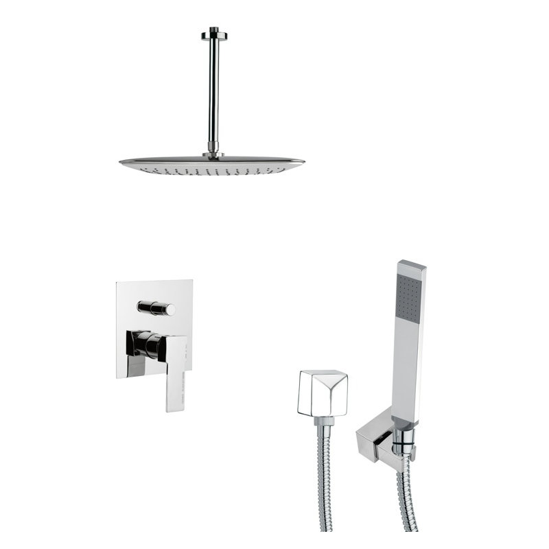 Orsino Complete Shower System with Rough in-Valve