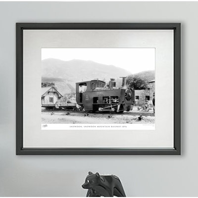 Snowdon, Snowdon Mountain Railway 1896 by Francis Frith - Single Picture Frame Print