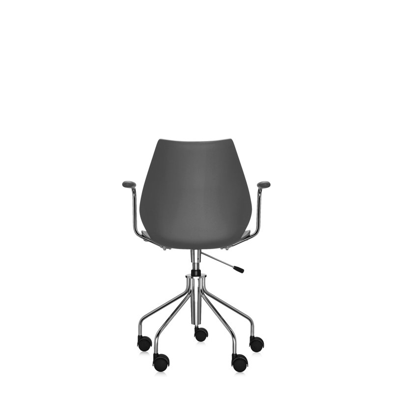 Maui Swivel Task Chair, Anthracite