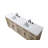 84 inch Double Bathroom Vanity in Natural oak-333765152