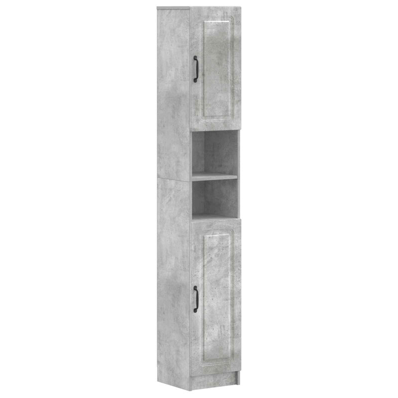Linen Cabinet, Concrete Grey