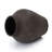 Rustic Earth Cement Vase, Antique Brown Finish, 13.4" Decorative Accent-86184061