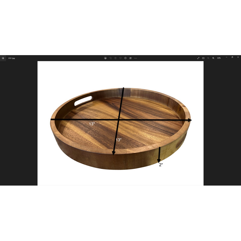 Acacia Wood Tray