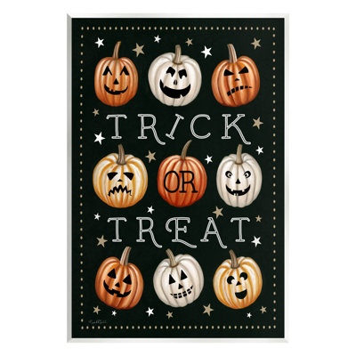 «Trick Or Traite Jack-O-Lanterns» par Elizabeth Tyndall