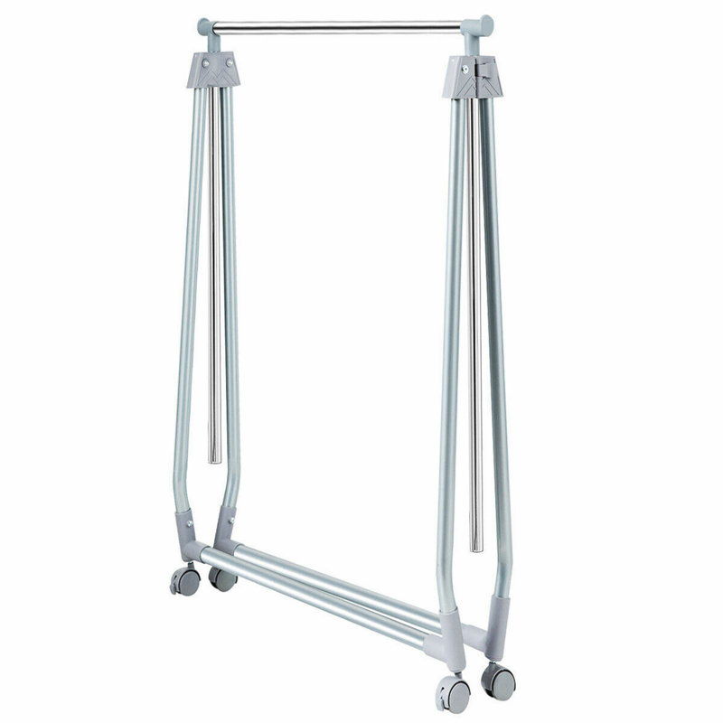 Porte-vêtements extensible, pliable et robuste avec tringle