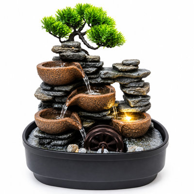Fontaine de table intérieure 15 "H Bonsai