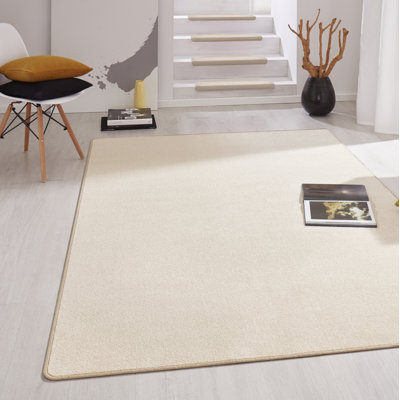 Fancy Stufenmatten 15 Stück - Treppenmatten Selbstkleben Stufenteppich Treppenstufen - Beige