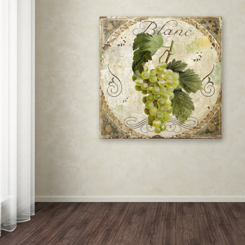 "Jadaya" Tuscany Table Blanc "par Color Bakery, impression sur toile tendue, H 35 po x l 35 po x P 2 po