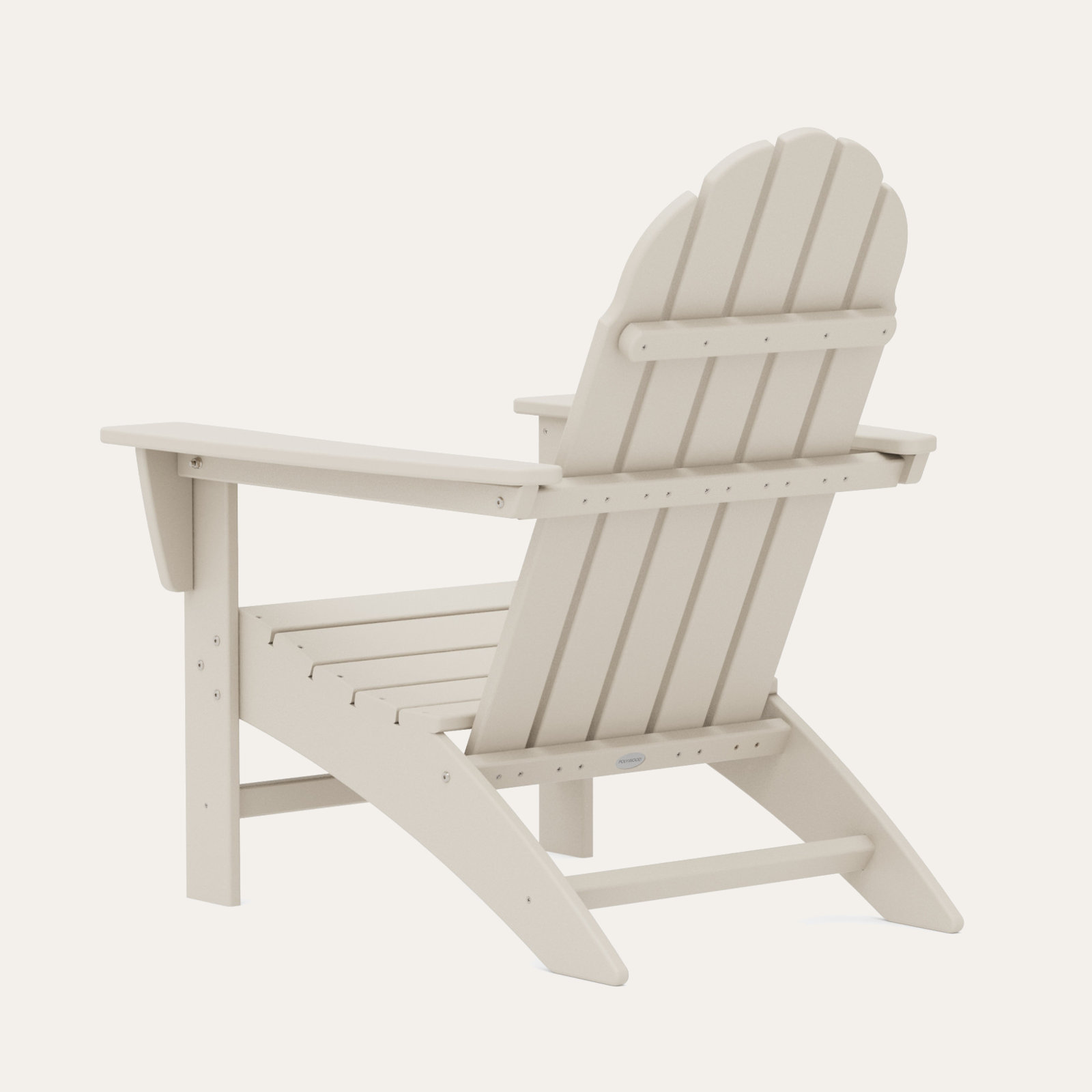 POLYWOOD® Vineyard Adirondack Chair, Sand