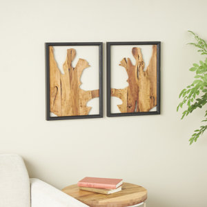 Arlo - 2 Piece Floater Frame Print Set on Canvas