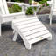 Chaise Adirondack en plastique avec repose-pieds Milaca-117800037