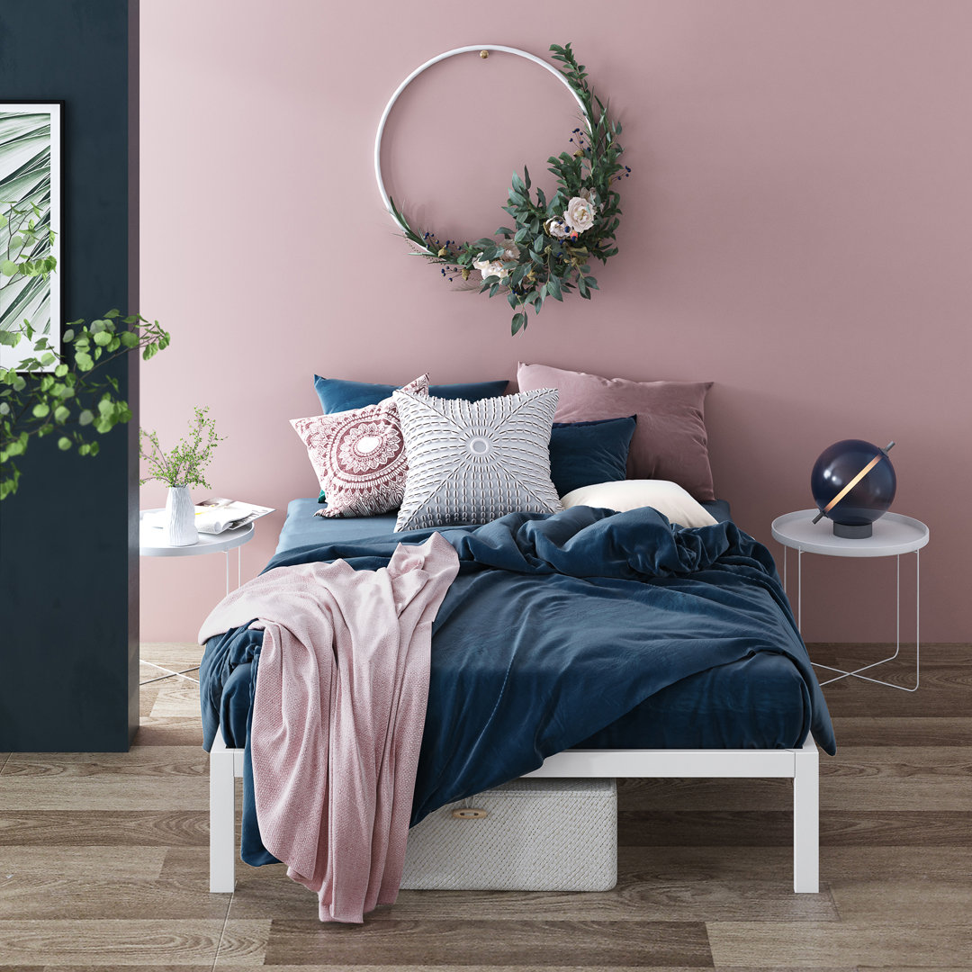 Luti 14 Metal Platform Bed Frame Ebern Designs 