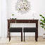 Tabouret de repose-pieds rectangulaire en cuir Nakendra-570125352-582534235