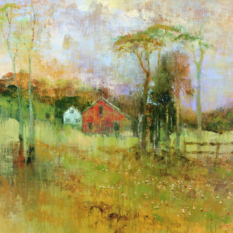 Country Dream Print, 14" H x 47" W, Wrapped Canvas