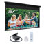 Yard Master Series outdoor Electric 16:9 Black case Wall/ Ceiling Mounted Projector Screen-22855532