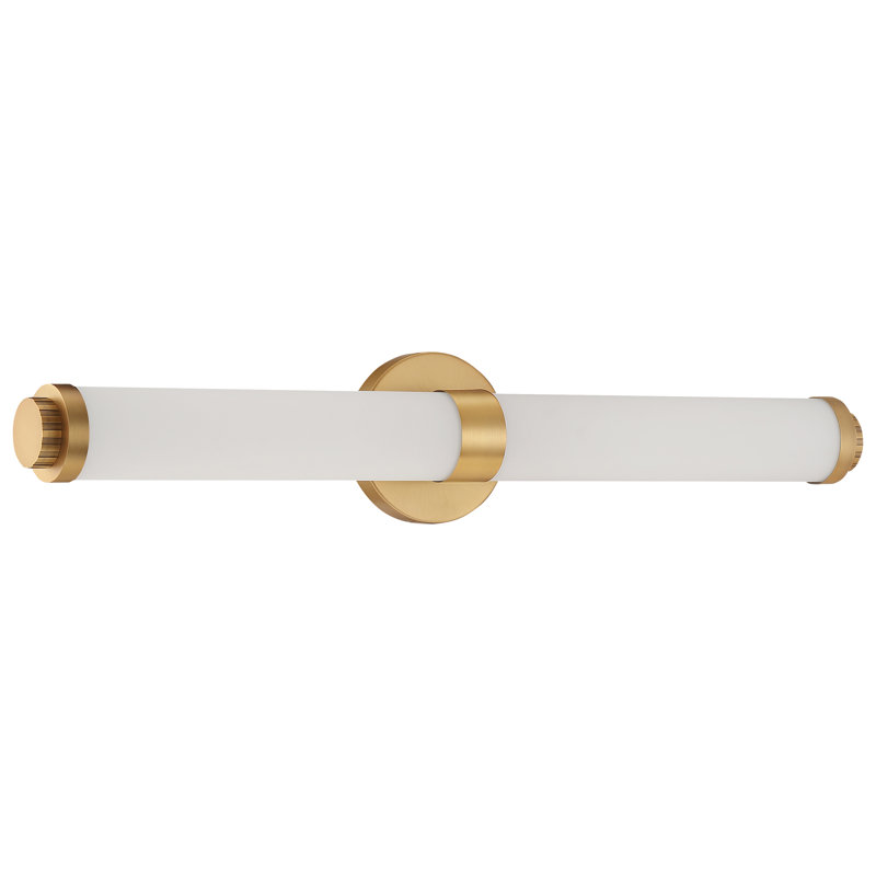 Millville Dimmable LED Vanity Light, Brushed Gold